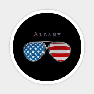 USA GLASSES ALBANY Magnet